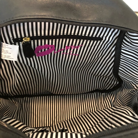 RARE Betsey Johnson Sumo Wrestler Backpack New - Picture 5 of 7